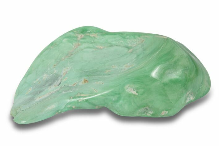 Polished Pastel Green Variscite Stone - Amatrice Hill, Utah #248384